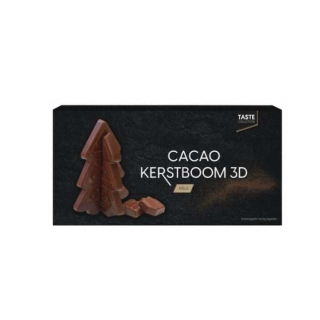 Kerst 3D kerstboom Chocolade