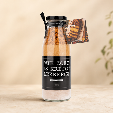 Wie Zoet Is Krijgt Lekkers | DIY Speculaascake Bakmix
