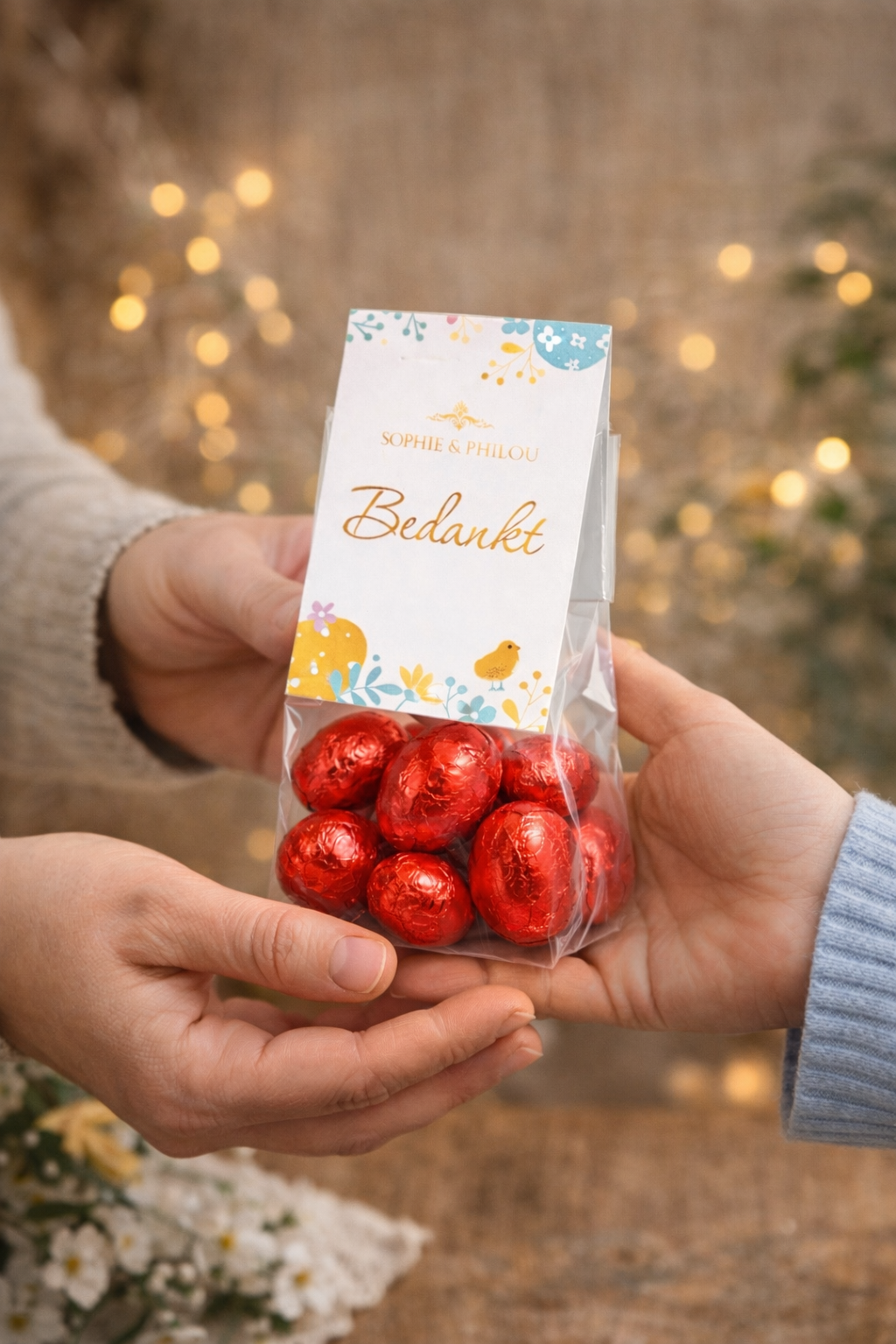 Sophie & Philou chocolate eggs thank you | Pure