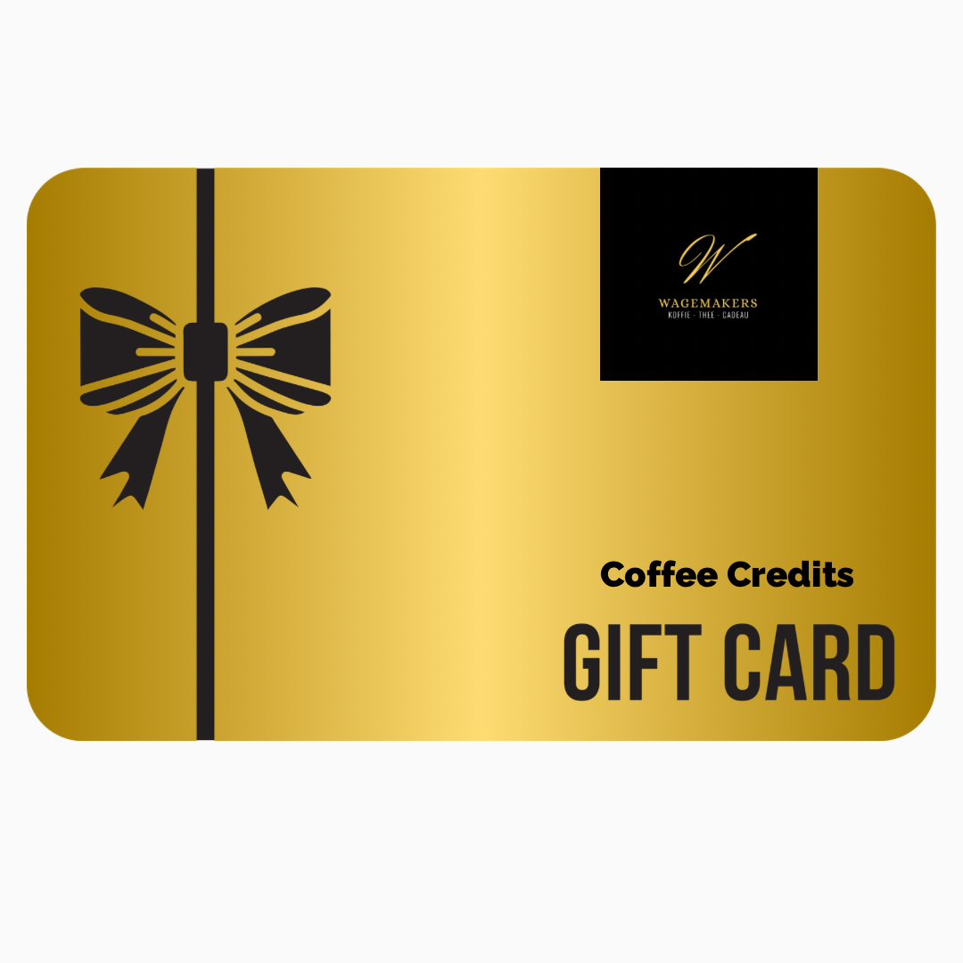 Cadeaubon Coffee Credits, de nieuwe koffievaluta