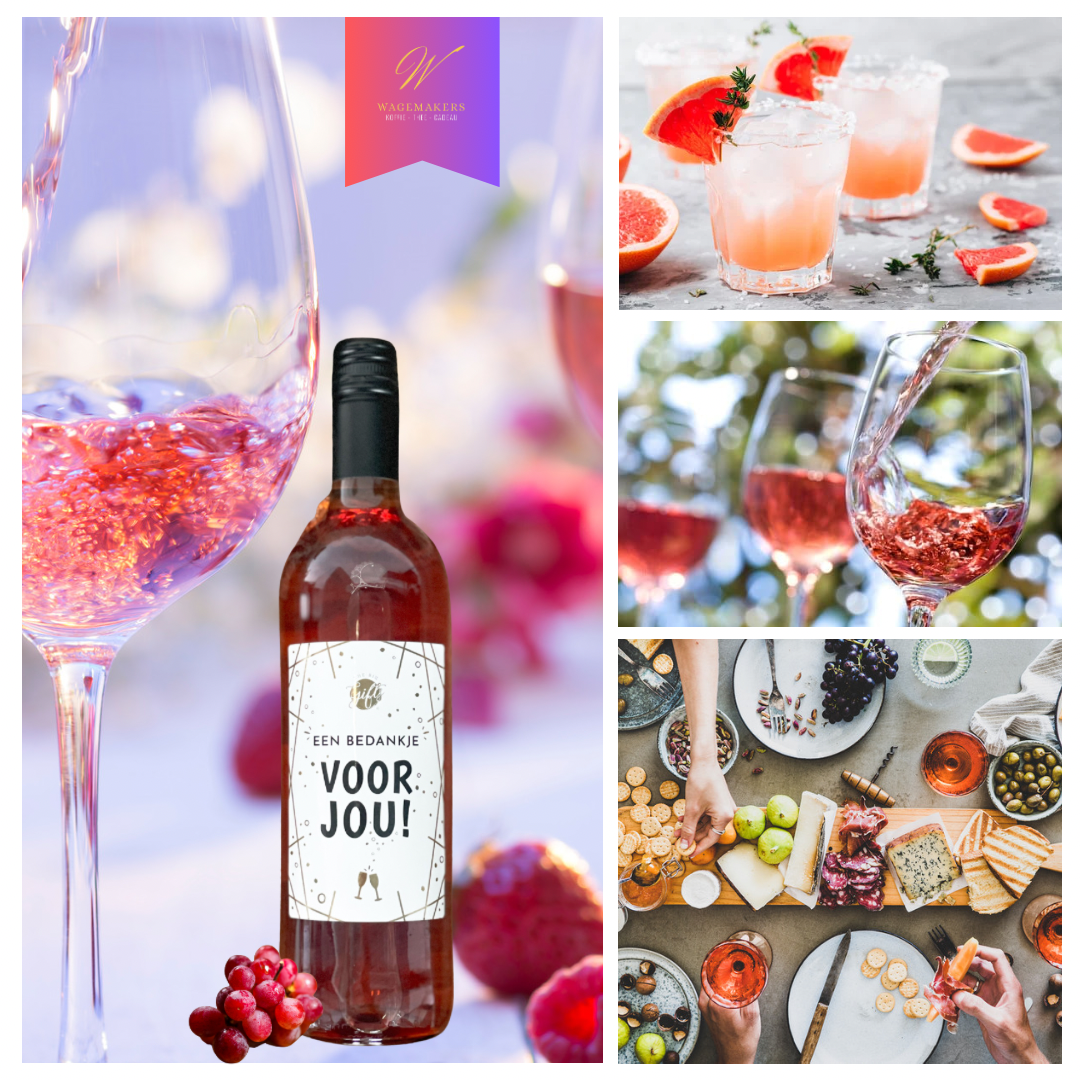 Weinflasche - Rosé