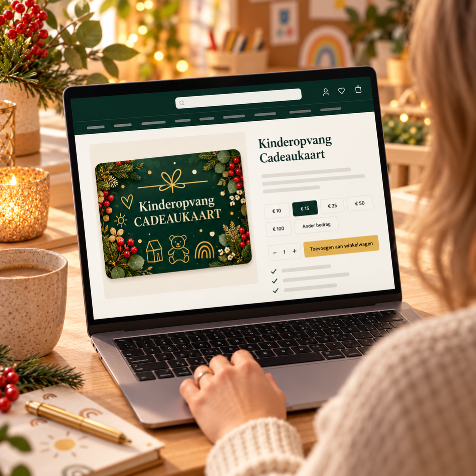 De Kinderopvang Cadeaukaart | Een feestelijk kerstcadeau voor medewerkers