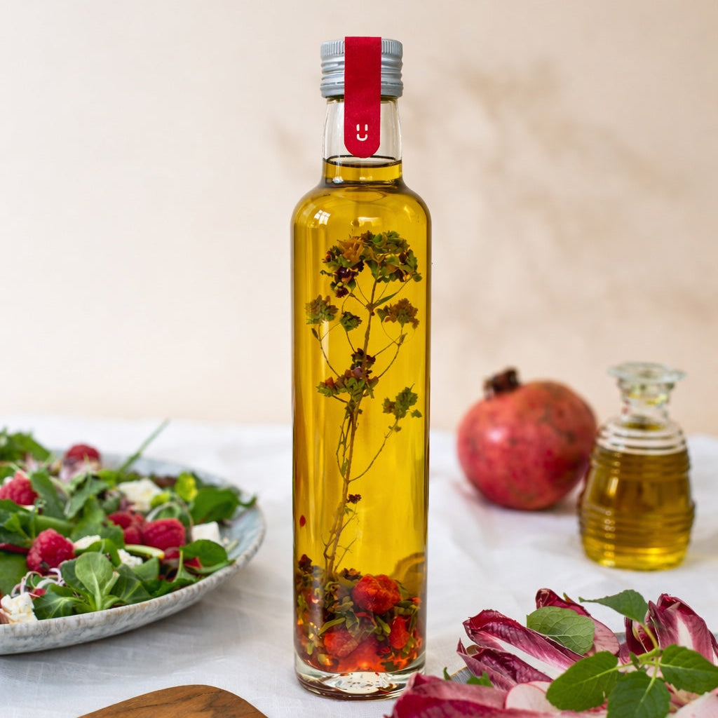 Vinaigrette | fles | Framboos, Granaatappel & Munt | productafbeelding 4