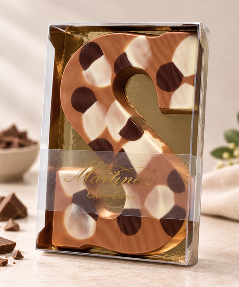 Schokoladenbuchstabe S | Praline | Milch | Glutenfrei