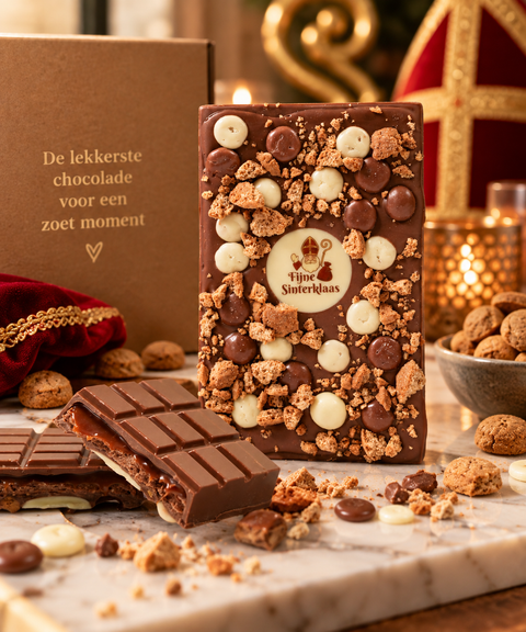 Sophie & Philou Sinterklaas Pepernoten Chocoladereep | Melk | Big Bar 205g