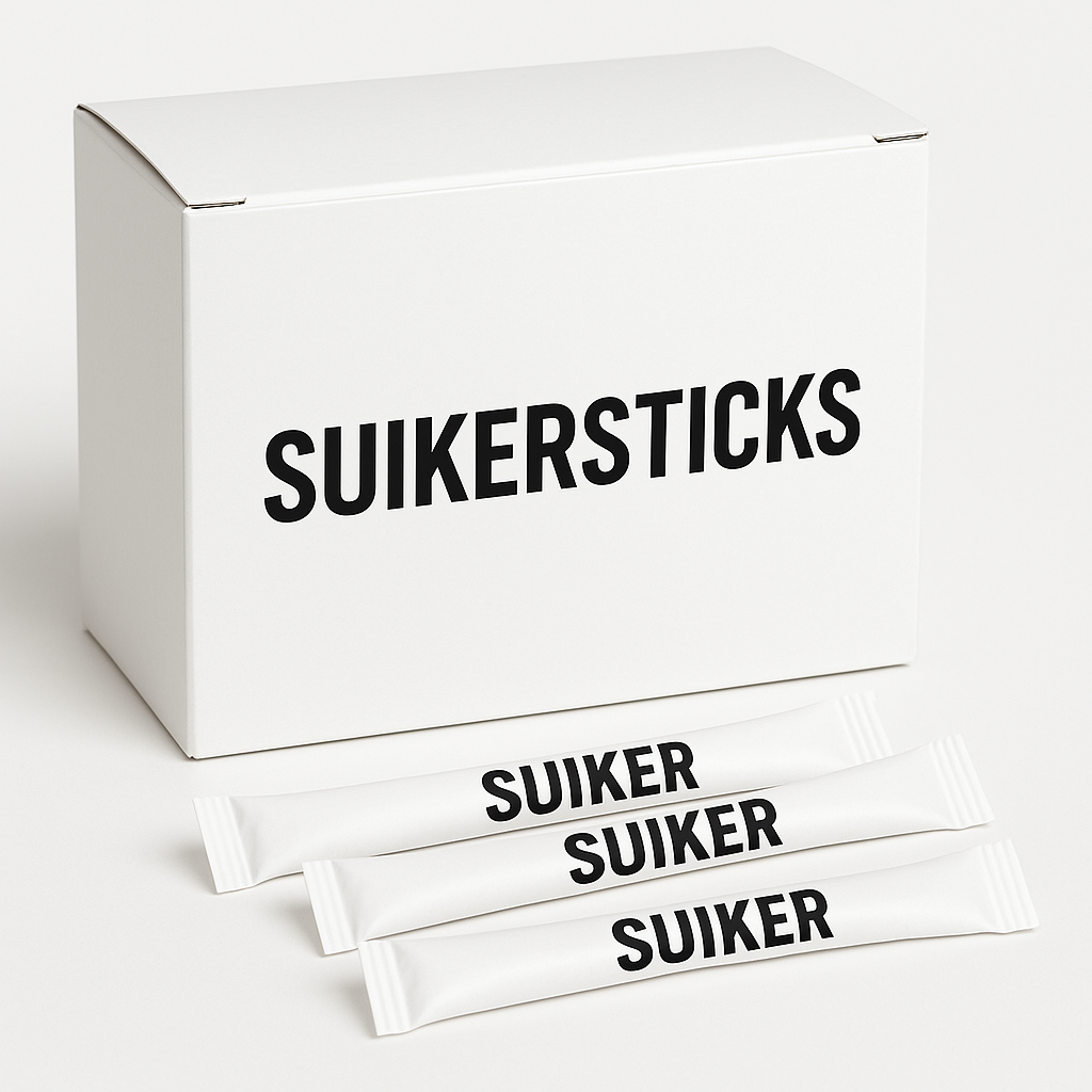 Suikersticks Wagemakers Doos van 1000 stuks