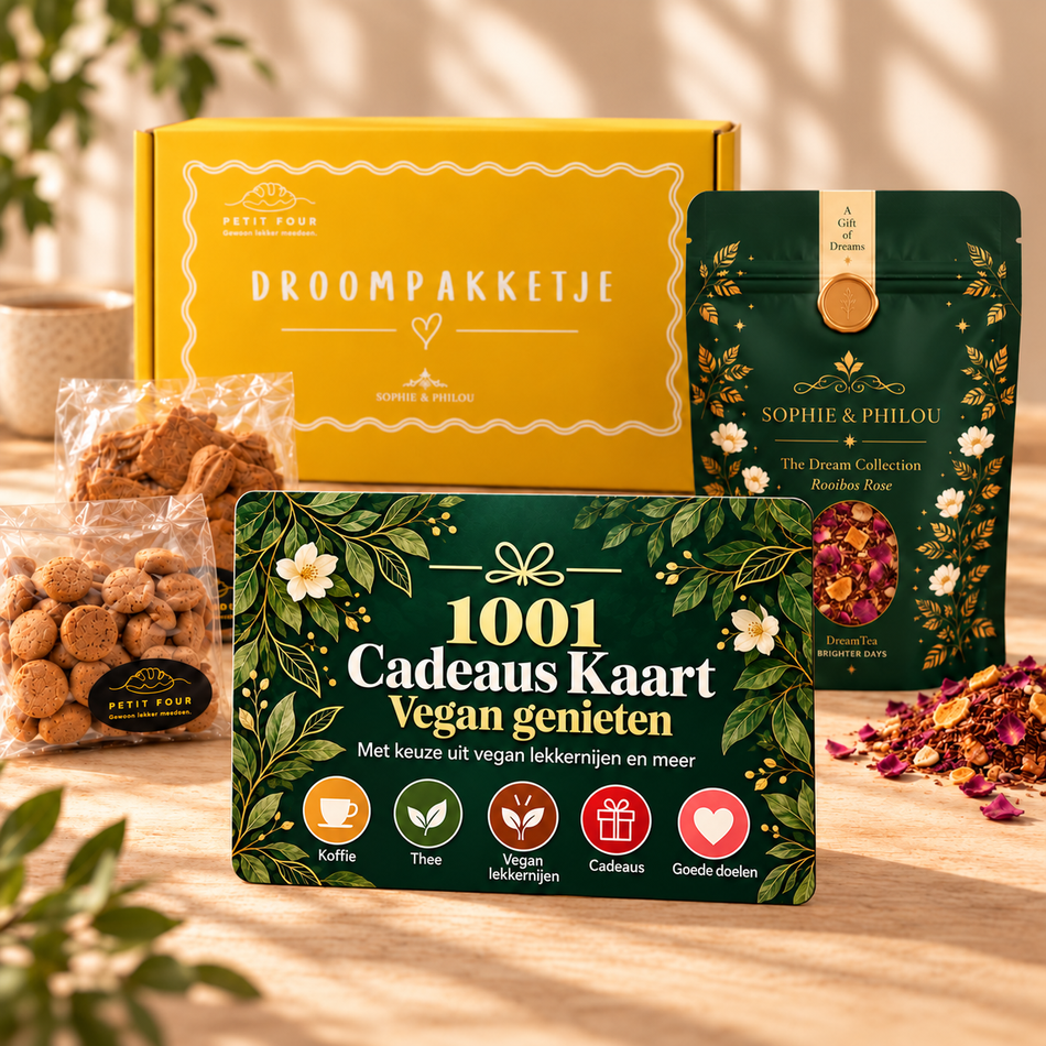Vegan Cadeaukaart | Een cadeau vol keuze