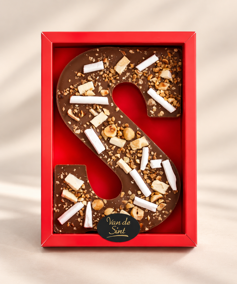 Buchstabe S | Nougat | Merin-MILCH