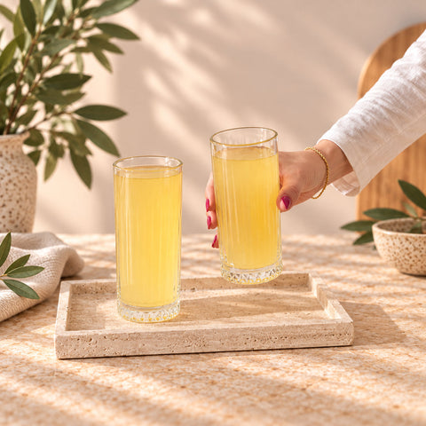 Longdrink glazen set van 4