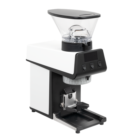 La Marzocco Pico koffiemolen, driekwart vooraanzicht
