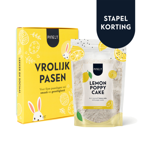 Ostergeschenk im Briefkasten | Zitronen-Mohnkuchen
