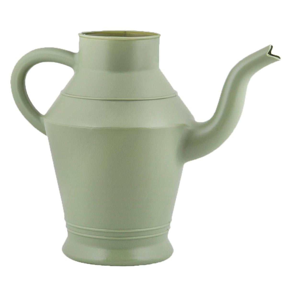 Vintage plastic watering can S - Green - L 28.5 x D 14.4 x H 21.7