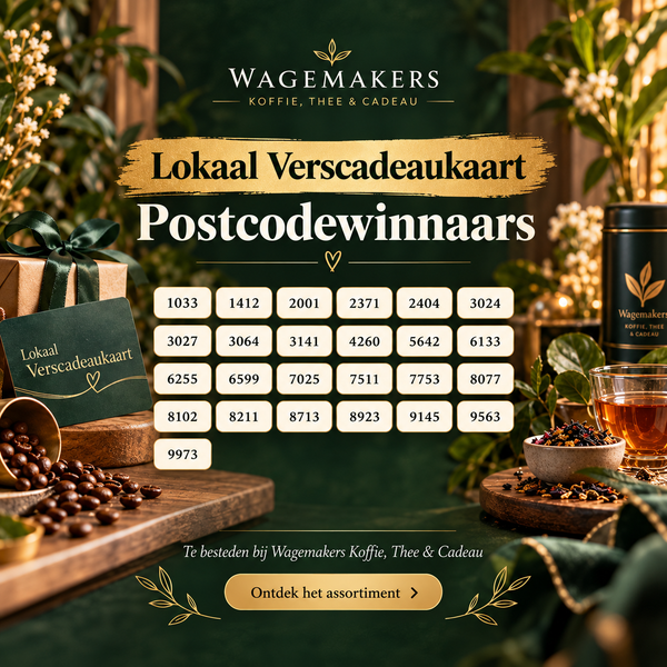 Lokaal Verscadeaukaart gewonnen? Bekijk de postcodewinnaars en het assortiment