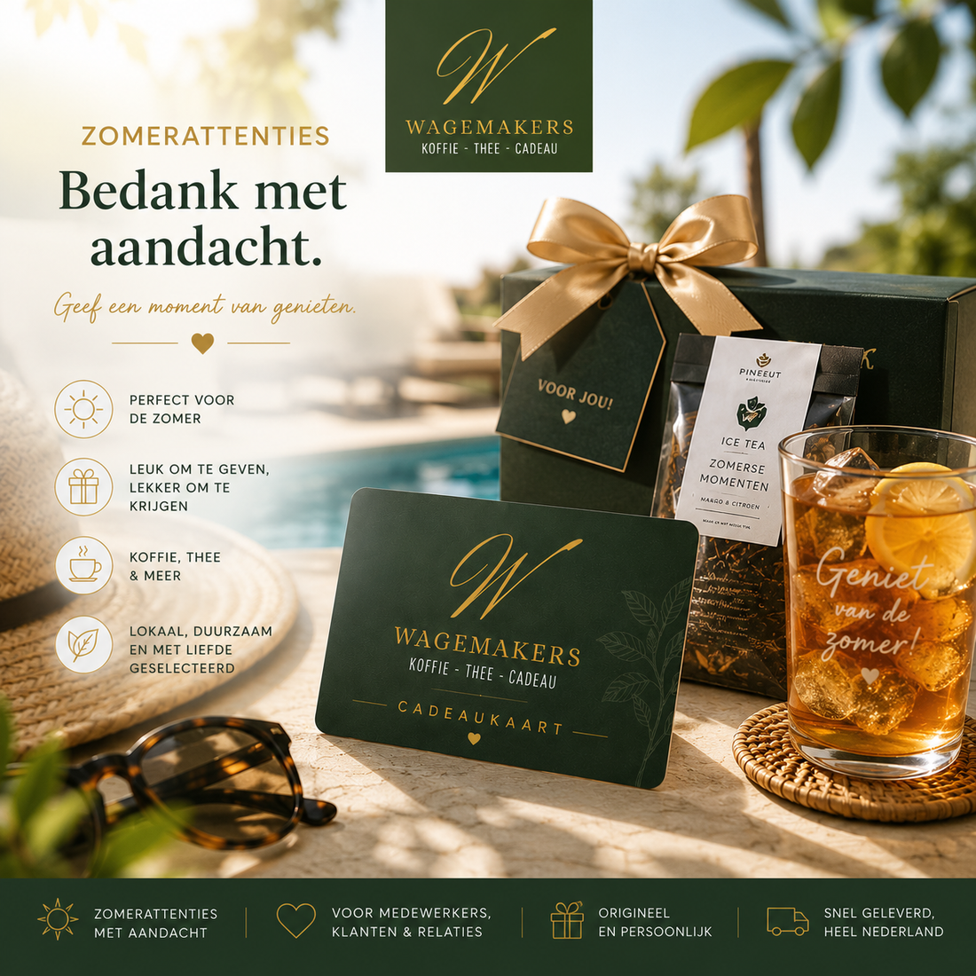 Verras je team deze zomer: de IJsthee & Mocktail Zomerkalender als attentie