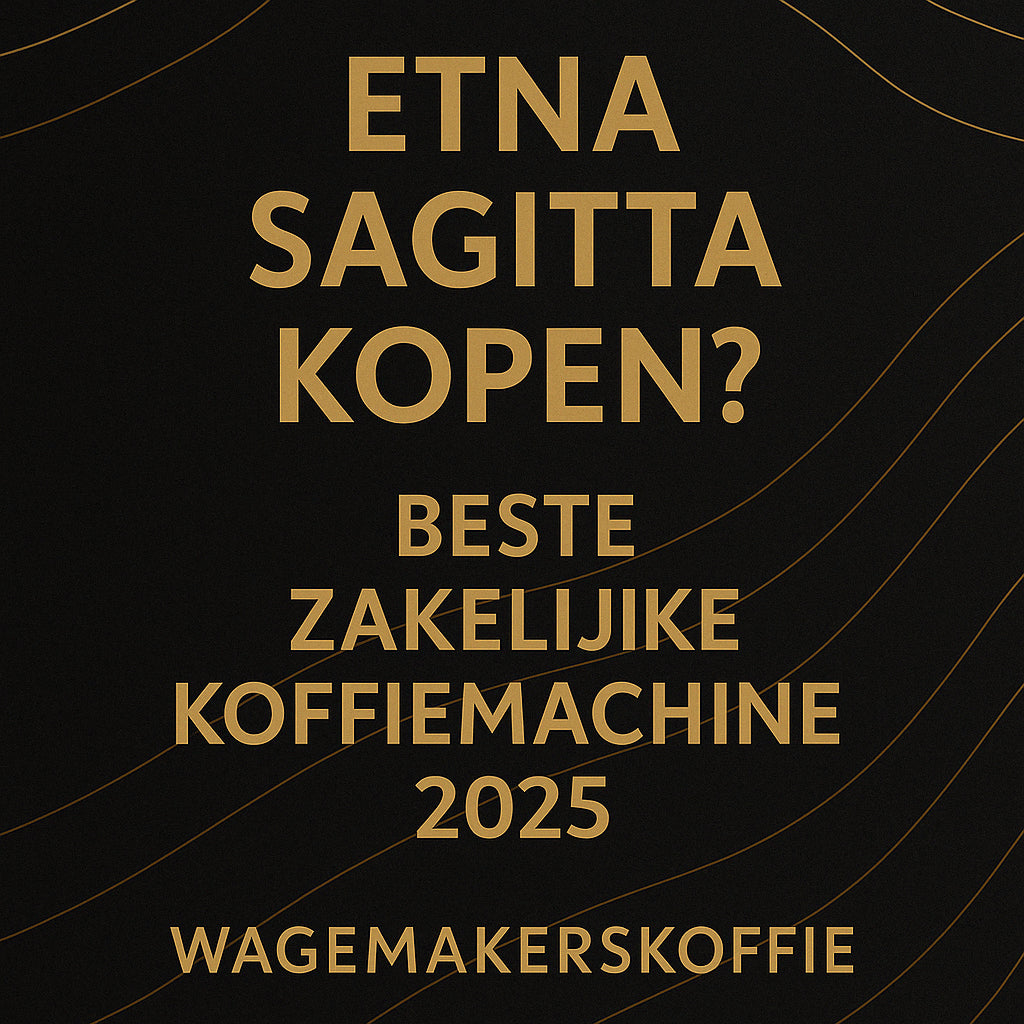 Etna Sagitta kopen? Beste zakelijke koffiemachine 2025