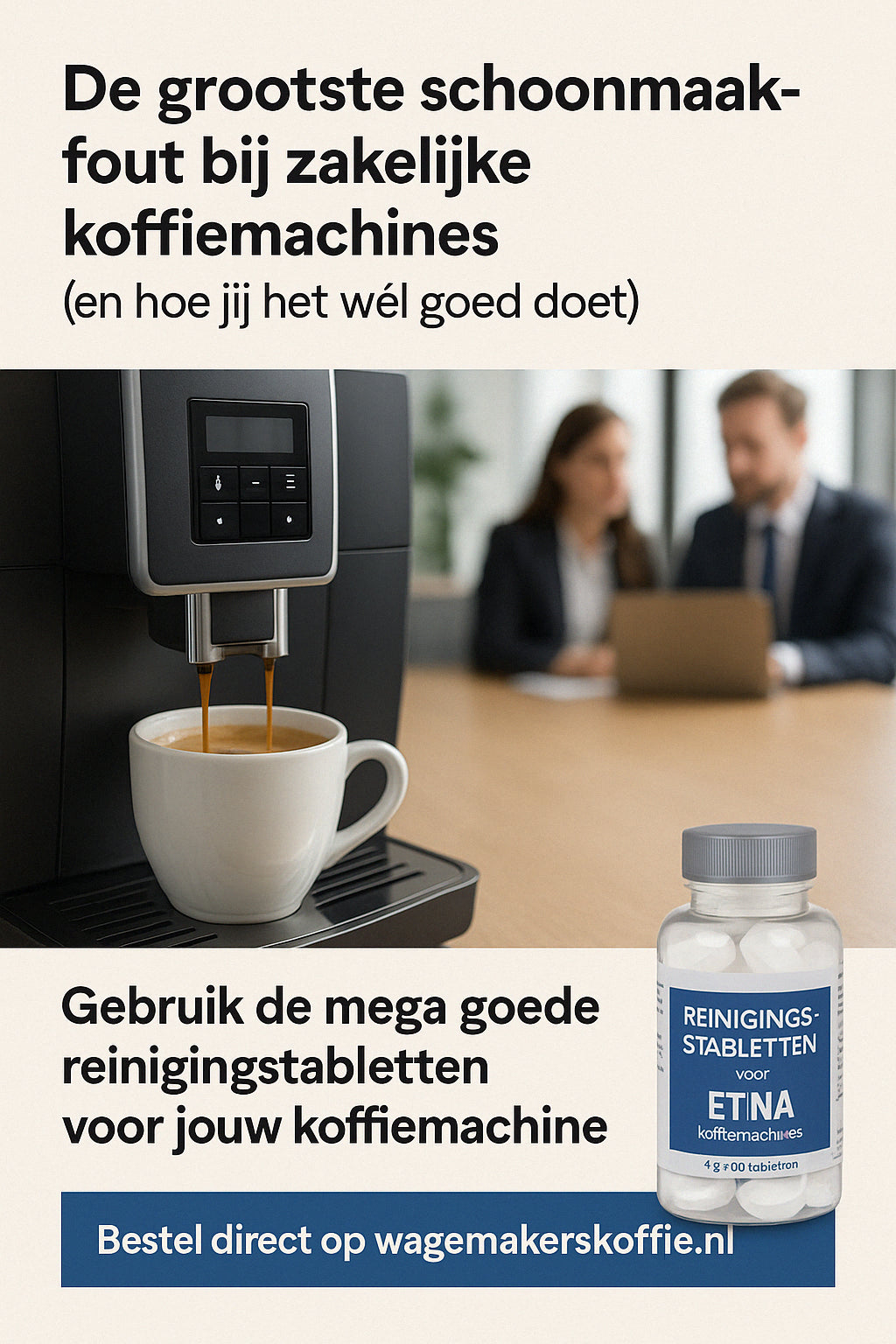 De grootste schoonmaakfout bij zakelijke koffiemachines (en hoe jij het wél goed doet)