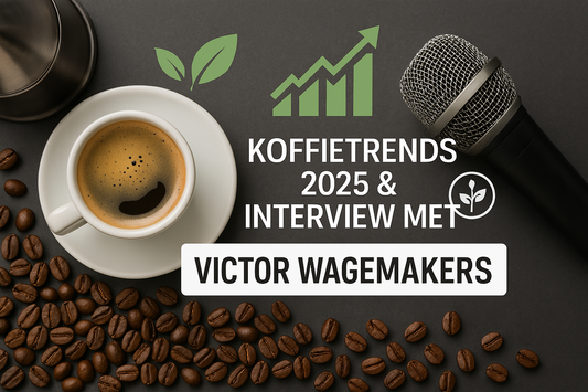 De toekomst van koffie: trends, uitdagingen en inzichten van Victor Wagemakers
