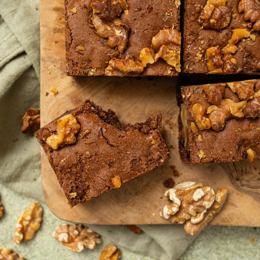 Brownies per post als cadeau voor Dag van de Leraar voor juf of meester