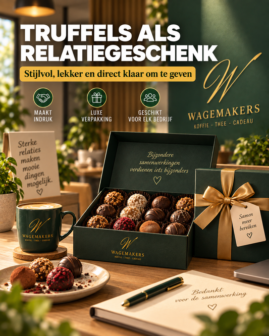 Chocolade Truffels Cadeau: Voor Personeel, Sinterklaas & Kerst