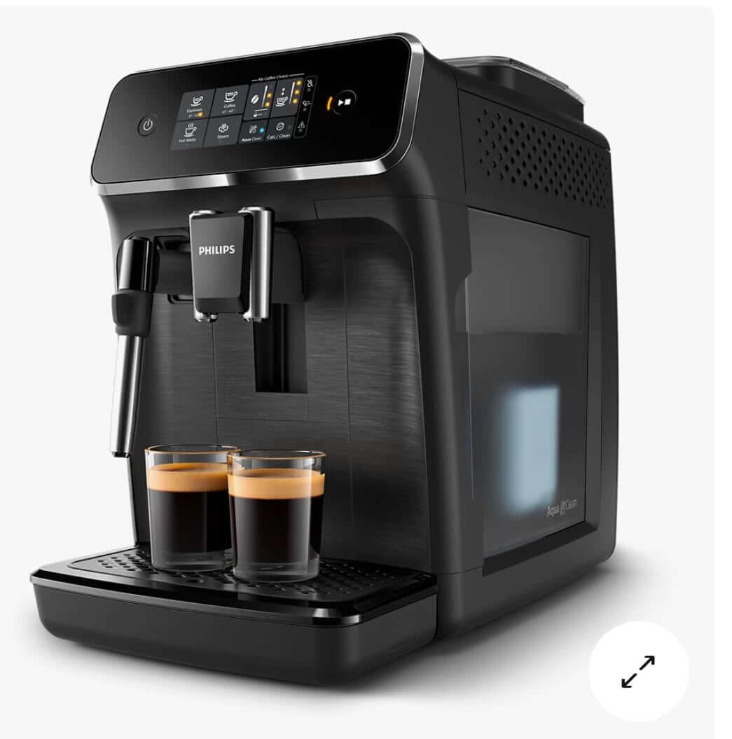 Volautomatische koffiemachine voor een jachthaven of havenkantoor