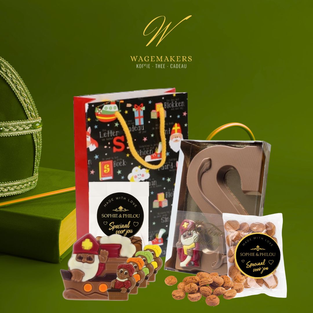 Impact van chocoladeletters op lokale economie: feestelijke chocoladeproducten van Wagemakers.