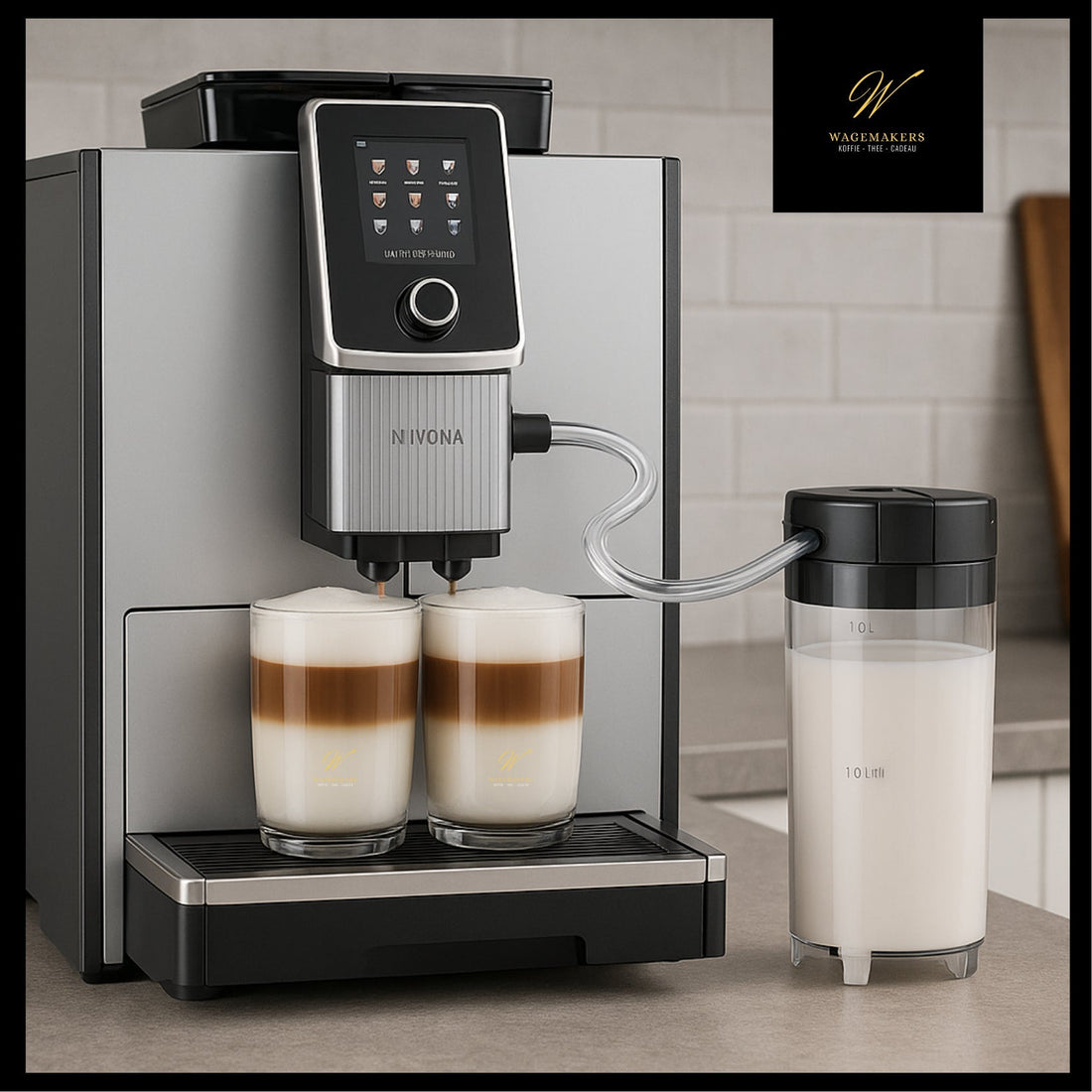 Luxe Volautomatische Zakelijke Koffiemachine: Koffie van Barista-kwaliteit op de Werkvloer