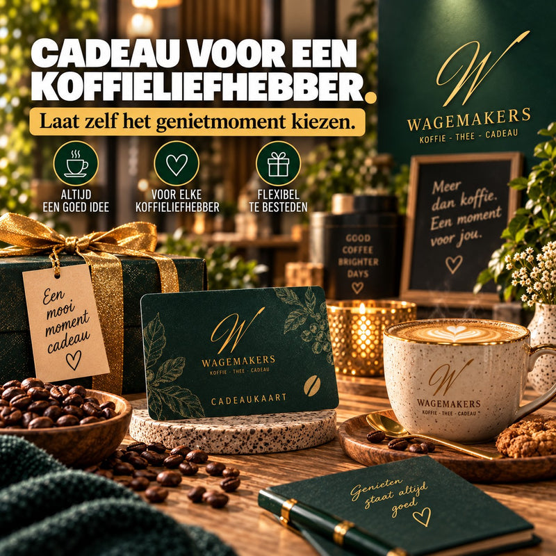 Cadeau voor een koffieliefhebber