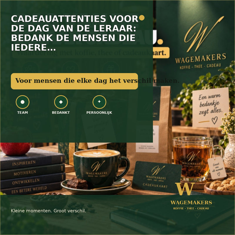 Cadeauattenties voor de Dag van de Leraar: Bedank de mensen die iedere dag het verschil maken