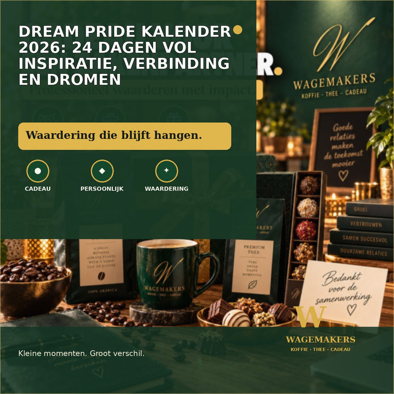 Dream Pride Kalender 2026: 24 Dagen Vol Inspiratie, Verbinding en Dromen