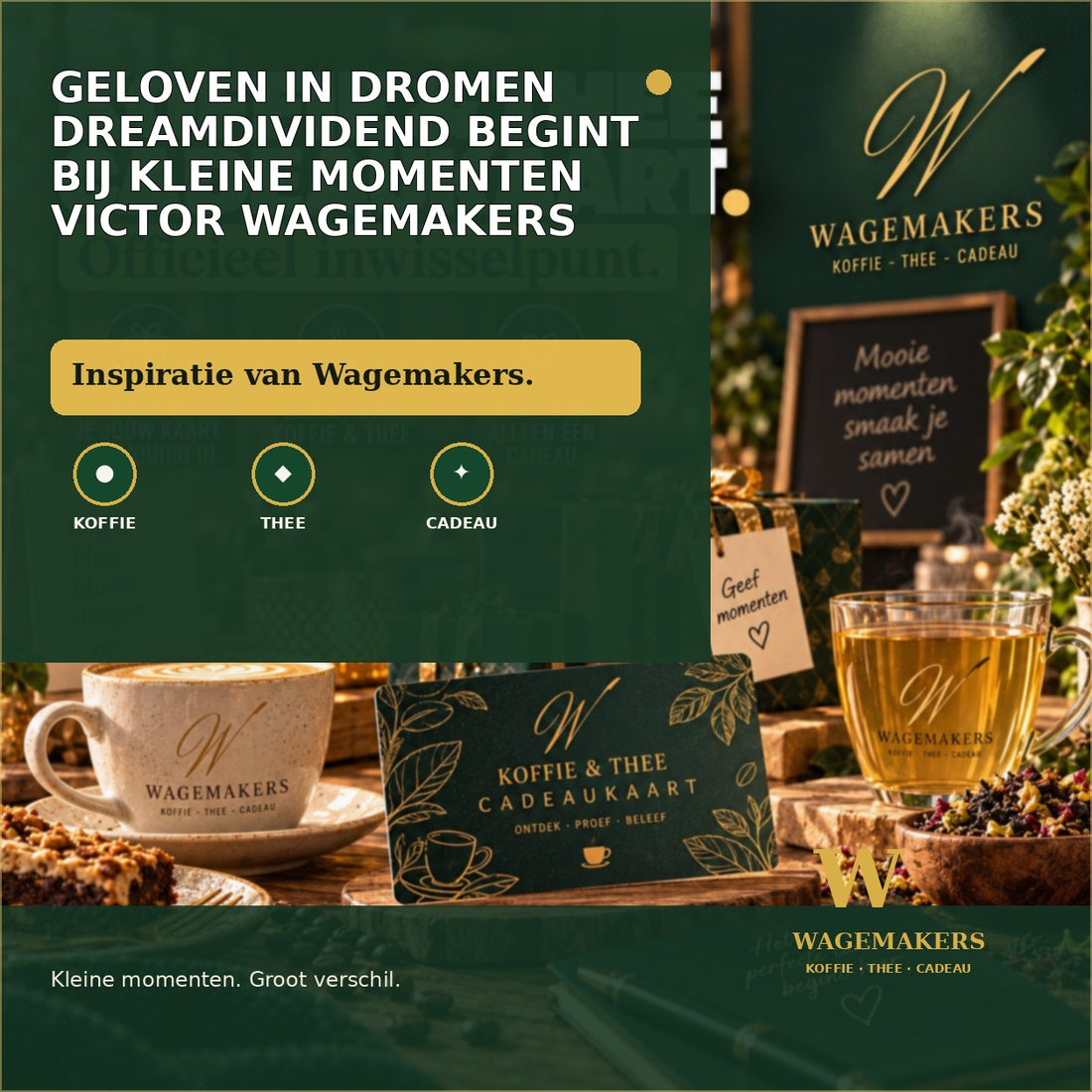 Geloven in dromen dreamdividend begint bij kleine momenten | Victor Wagemakers