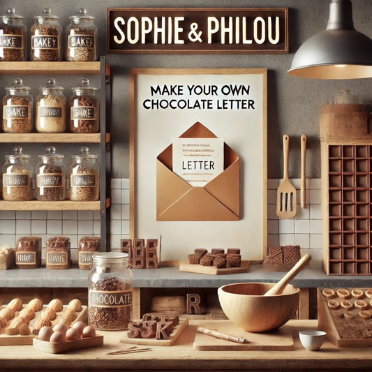 Hoe Maak Je Een Eigen Chocoladeletter: Sophie &amp; Philou Leggen Het Je Uit - Wagemakerskoffie - Thee - Cadeau