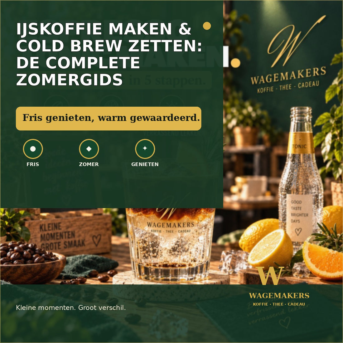 IJskoffie maken & cold brew zetten: de complete zomergids