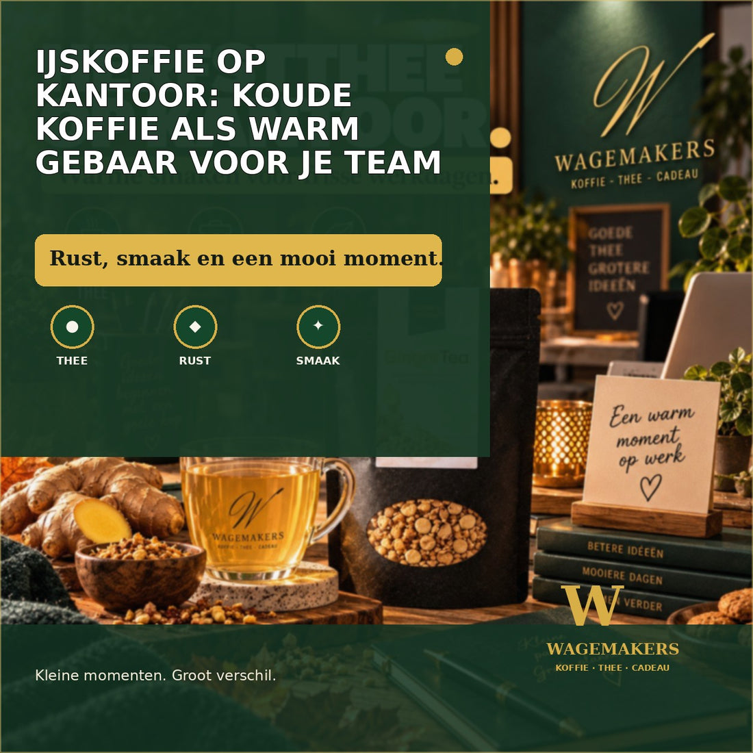 IJskoffie op kantoor: koude koffie als warm gebaar voor je team