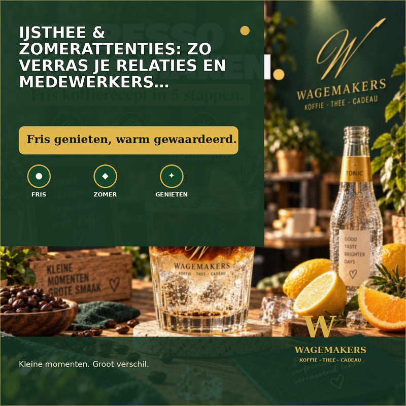 IJsthee & Zomerattenties: Zo Verras Je Relaties en Medewerkers Deze Zomer