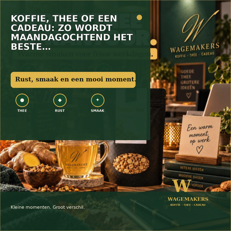 Koffie, Thee of een Cadeau: Zo Wordt Maandagochtend het Beste Moment van de Week