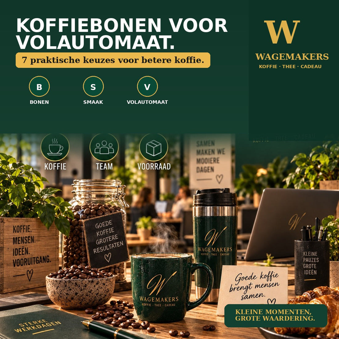 Koffiebonen voor een volautomaat kiezen
