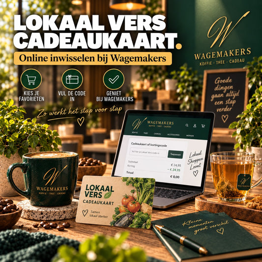 Lokaal Vers Cadeaukaart online inwisselen bij Wagemakers