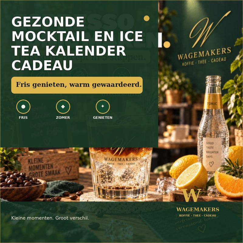 Gezonde mocktail en ice tea kalender cadeau