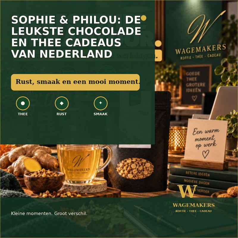 Sophie & Philou: De Leukste Chocolade en Thee Cadeaus van Nederland