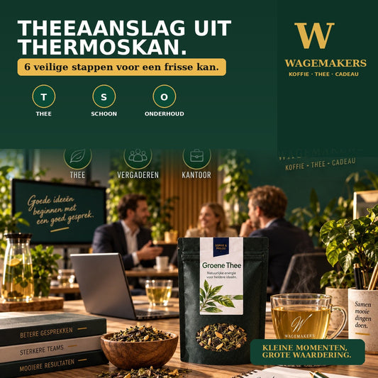 Theeaanslag uit een thermoskan verwijderen in 6 veilige stappen