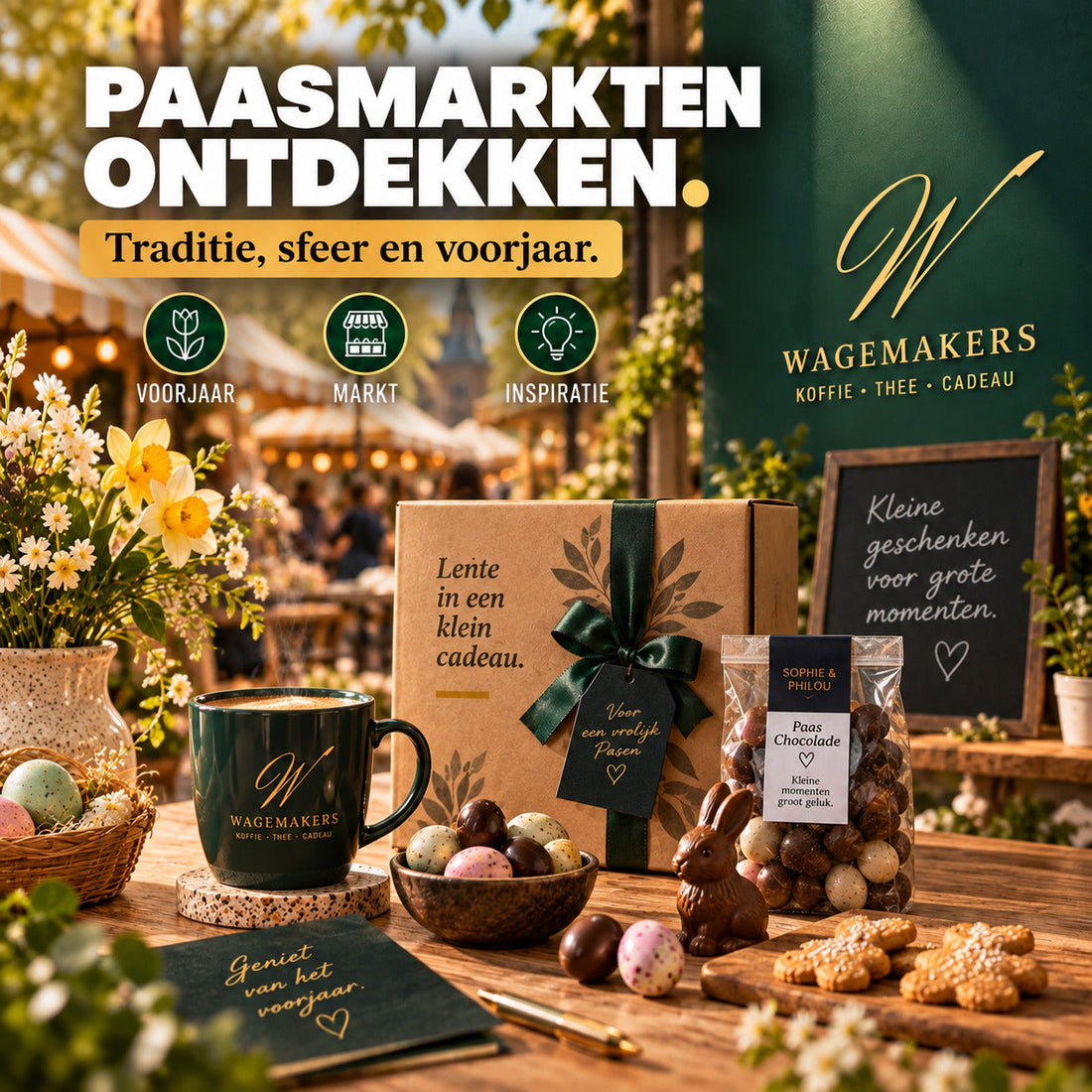 Paasmarkten ontdekken met sfeer en voorjaar