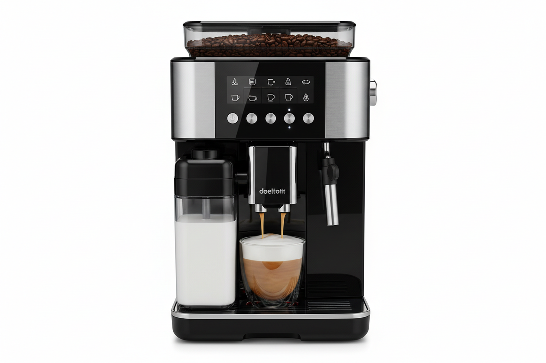 Koffiemachine kopen zonder koffiebonen af te nemen. Volledige vrijheid zonder abonnement
