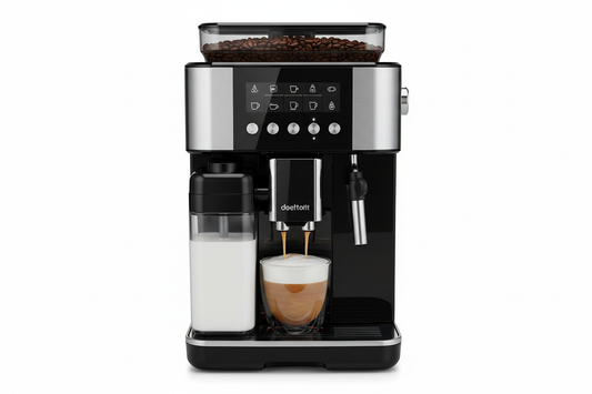 Koffiemachine kopen zonder koffiebonen af te nemen. Volledige vrijheid zonder abonnement