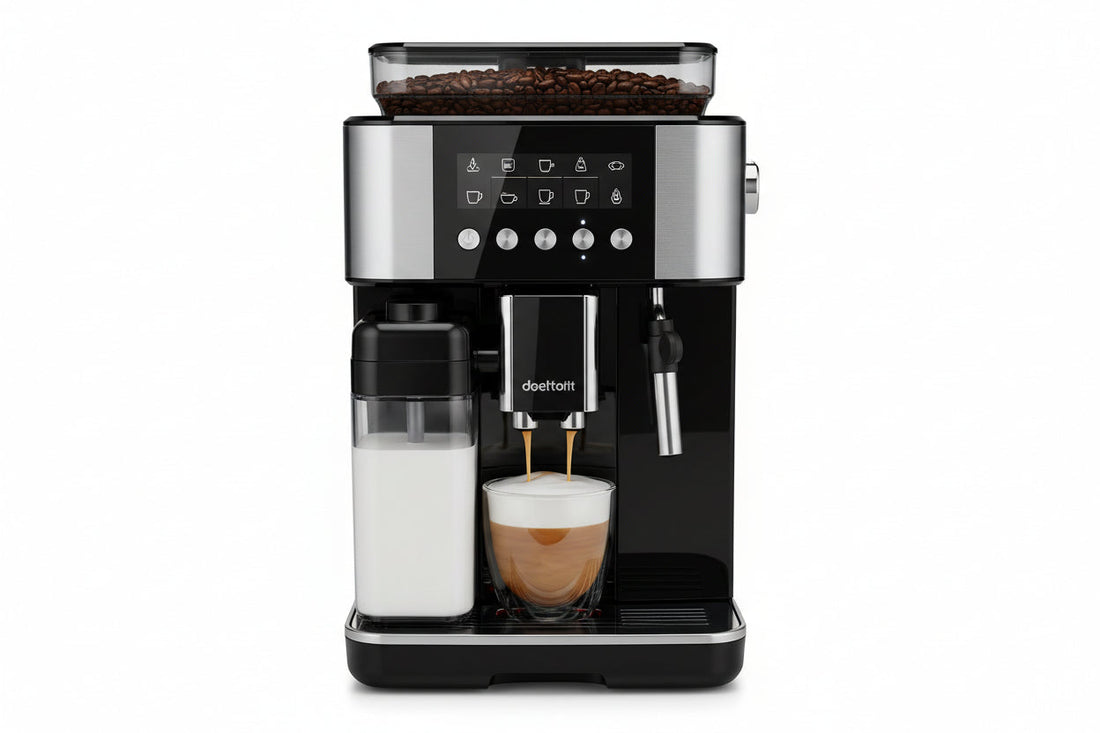 Koffiemachine kopen zonder koffiebonen af te nemen. Volledige vrijheid zonder abonnement