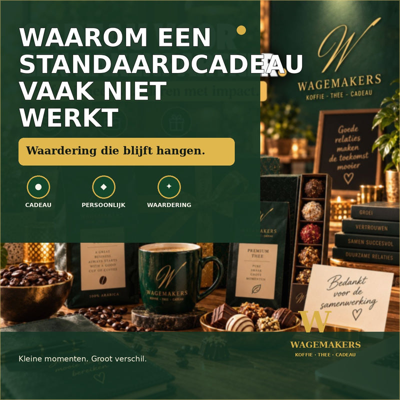 Waarom een standaardcadeau vaak niet werkt