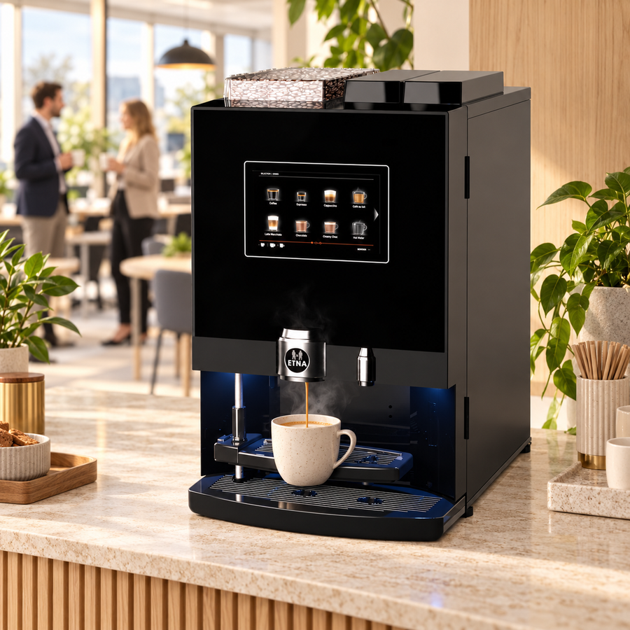 Professionele koffiemachine zonder koffiecontract