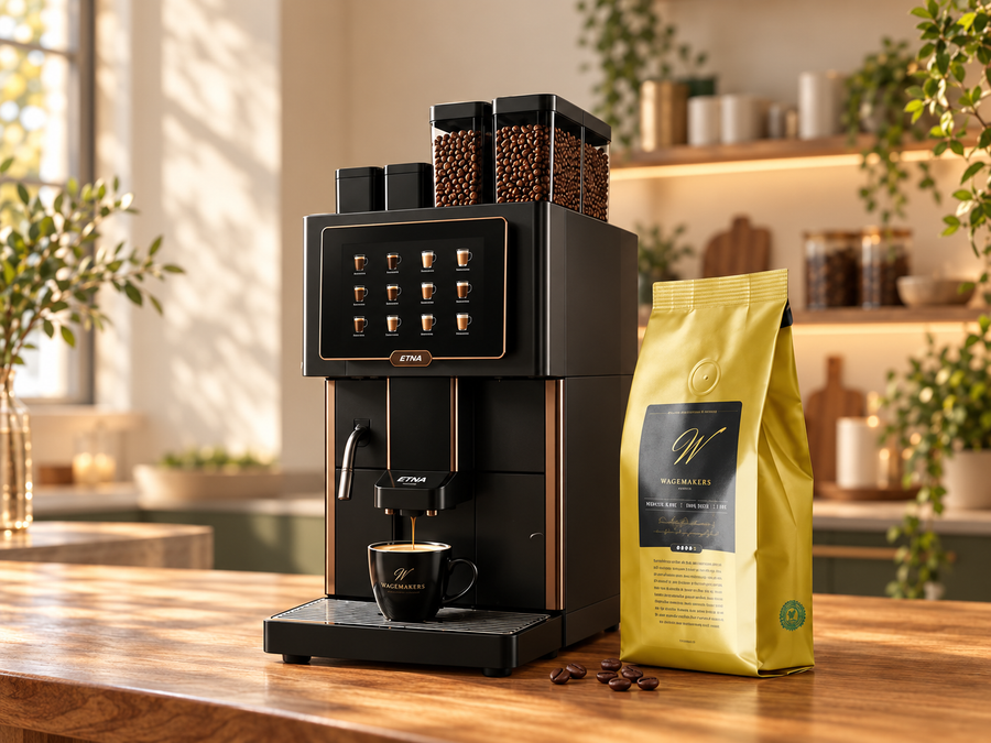 Koffiemachines voor bedrijven | Zonder koffiecontract