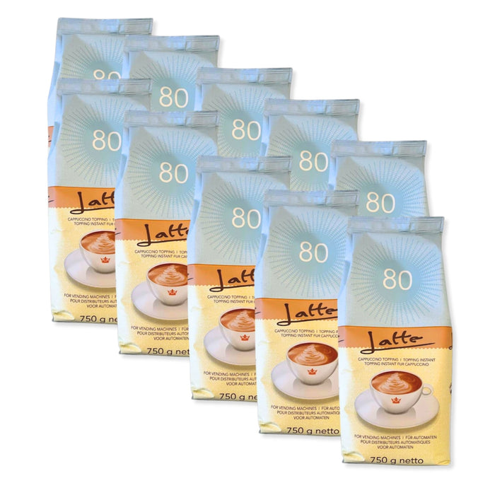10x 750 gram melk topping (Cappuccino)