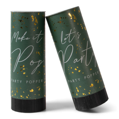 Jens party poppers per 2 verpakt