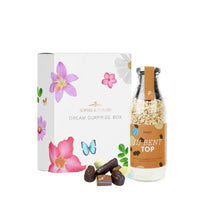 Dream Surprise Box – Jij Bent Top | Luxe Cadeaubox met Chocolade & Bananenbroodmix